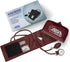 ASA TECHMED Manual Blood Pressure Monitor - Aneroid Sphygmomanometer Cuff for Nurses (Maroon) Standard