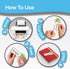 56 Premium Printable Vinyl Sticker Paper for Inkjet & Laser Printer - Sheets - Glossy White - Self-Adhesive Waterproof
