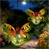 MAXTHOT 2 Pack Butterfly Garden Decor with Bouncy Springs Pendant Lights Birthday Gifts