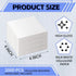 2000 Pcs Cellulose Weighing Paper Sheet Laboratory Sample Weighing Paper Weigh Papers, Nitrogen Free, Non Absorbing, Non Stick, High Gloss for Scale Measurement Samples Transfer, 4 x 4 Inches