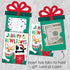 Set 8 Big Dot of Happiness Christmas Pets - Cats and Dogs Holiday Party Money and Gift Card Sleeves - Nifty Gifty Card