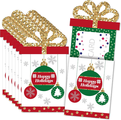 Big Dot of Happiness Ornaments - Holiday and Christmas Party Money and