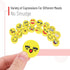 Mr. Pen Erasers, Pack of 64, Smiley Pencil Erasers for Kids, Fun School Supplies, Mini Erasers for Students