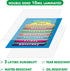 SpriteGru Days of the Week, Months of the Year, 2 LAMINATED Educational Posters for Toddlers