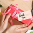 easykart labels 120 Thank You Cards for Supporting My Small Business, Gold Foil Business Card Size 3.5" x 2"