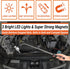 Magnetic Pickup Tool and Extendable Mirror - Telescoping Magnet Flashlight, Great Gifts for Men and Women