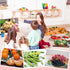 Motiskyy 12 Pcs Diversity Posters for Classroom Preschool Educational Learning Real Pictures for Daycare Home