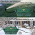 Outdoor Electrical Box Waterproof IP54-rated, Black Outdoor Extension Cord Cover Box (7.6 x 3.9 x 3.3 inch)