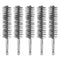5Pcs Bore Brush Stainless Steel 22mm Dia Cleaning Twisted Wire Brush Tube Pipe Cleaner with Handle