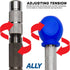 ALLY Tools Super Strong 6 Inch and 5 Inch Heavy Duty Automatic Center Punch, Perfect Automatic Center Punch for Metal, Wood, Plastic, Glass, and Marble Features Spring Loaded Center Punch Design