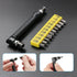90 Degree Right Angle Driver, 11.6 Inch Bendable & Flexible Screwdriver Extension Soft Shaft and 10pcs Screwdriver Bit