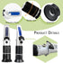 0-90% Brix Meter Refractometer - V·RESOURCING Portable Hand Held Sugar Content Measurement Tool