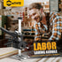 Labor Saving Handle 12 In Lever Arm Lifter, Multi-Function Height Adjustment for Drywall, Weight 490lb
