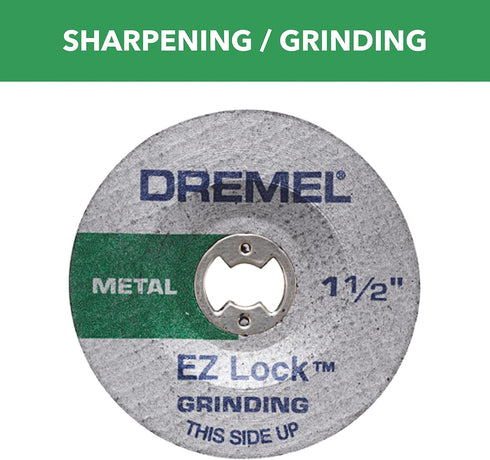 Dremel EZ541GR Aluminum Oxide Grinding Wheel (2-Piece) by Dremel