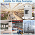 Waterproof Distribution Protection Box, IP65 ABS Plastic Breaker Electrical Box with Transparent Cover for Circuit