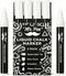 Mr. Pen- Liquid Chalk Marker Pen, 4 Pack, 8x Labels, White Non-Toxic