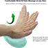 BRILA Ergonomic Memory Foam Mouse Wrist Rest Support Pad for Computer, Laptop, Office Work (Aquamarine)
