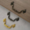 COOLHOOD Drawer Rings Pulls Zincs Alloy Dressers Knob Cupboard Handle Vintage Furniture Handle Bedsides Cabinet Pull