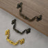 COOLHOOD Drawer Rings Pulls Zincs Alloy Dressers Knob Cupboard Handle Vintage Furniture Handle Bedsides Cabinet Pull