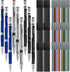 JOVITEC Mechanical Pencil Set, 21 Pieces, 9 Automatic Pencils, 12 Cases Refills for Draft Drawing