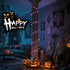 Selarlyt 200LED Lights78FT 8 Solar Halloween Orange& Purple String LightsSolar Fairy Lights with Modes Halloween Lights