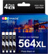 GPC Image Compatible 564XL Ink Cartridge Replacement for HP Printers, Combo Pack for HP 564XL 564 XL Ink Cartridge