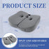BALAPET Foldable Sit Bone Seat Cushion for Pressure Relief, Memory Foam Comfort Ischial Tuberosity Seat Pillow for Hip