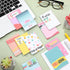 Teling 24 Pcs Rainbow Inspirational Sticky Notes 3 x 4 Inch Spanish Motivational Memo Pads for Nurse Teacher Gifts