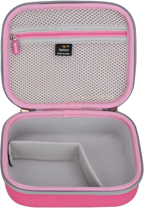 Aproca Hard Travel Storage Case, for Hi-Spec 27pc 3.6V Pink USB Small/Pink Power 3.6V Cordless Power Electric Screwdriver Set