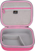 Aproca Hard Travel Storage Case, for Hi-Spec 27pc 3.6V Pink USB Small/Pink Power 3.6V Cordless Power Electric Screwdriver Set
