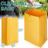 16 11 27 inch Commercial 23 Yellow(1 x x Replacement Janitorial Cleaning Cart Bag High Capacity Janitorial Cart Bag