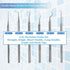 Set of 6 Stainless Steel Precision Micro Probe Combo, 5.5 Inch Overall Length