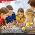 Emoticon Pencils - 36 Pack, Fun & Vibrant Writing Tools with Erasers, Assorted Emote Designs for Classroom Prizes