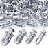 AOKLIT 80Pcs Expansion Screw Petal Nut, M4 M5 M6 M8 Jack Nuts, Petal