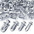 AOKLIT 80Pcs Expansion Screw Petal Nut, M4 M5 M6 M8 Jack Nuts, Petal