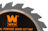 WEN BL0320 3-3/8-Inch 20-Tooth Professional Woodworking Saw Blade for Compact and Mini Circular Saws