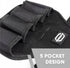 Sparkware Tool Pouch with Belt | Utility Belt for Electricians, Carpenters, and Construction Workers | Black, Medium