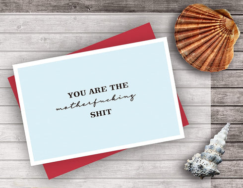 Alzombi Hilarious Gratitude Card - You're Absolutely Amazing! - Perfect for Friends