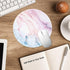 Tongyanat 7.877.870.12 Dumpster on Fire Round Mouse Pad, Black Cute Funny Mousepad for Laptop Gaming, Stitched Edge