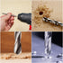 uxcell Reduced Shank Drill Bit, 21.5mm High Speed Steel HSS 4241 with 1/2 Inch Straight Shank