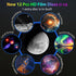 12 1 15 Galaxy Projector for Bedroom, in Star Projector Night Light Bluetooth Speaker, White Noise Planetarium