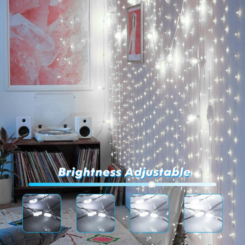 132FT(66 2) Lakumu * Fairy Lights Battery Operated String Lights, Twinkle Lights with Remote &Timer, Cool White LED