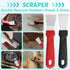 15-Piece Set (6 Crevice Cleaning Brush Narrow Gap, Grout Line & Window Track Brushes for Bathroom, Kitchen, Car Vents