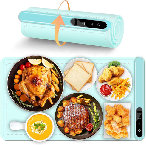 Warming Mat for Food Warmer Heating: Electric Silicone Hot Trays & Warm