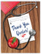 NobleWorks Jumbo Thank You Card for Nurse and Doctor (8.5 x 11 Inch) - Big Gratitude Greeting Card