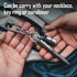 KeyUnity KP04SW Bolt Action Pen with Clip, Titanium Alloy EDC Pocket Pen, Retractable Metal Ballpoint