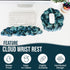 Cloud Wrist Rest Keyboard and Mouse Pad Set, Comfortable Wrist Rest for Gaming and Computer Use