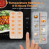 6 Warming Mat for Food, Portable Electric Warming Tray with Tempmaster Adjustable, Silicone Heating Mat for Food, Food