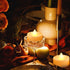 24 Pack CANDLE CHOICE Battery Operated Flameless Tea Lights Bright Flickering LED Tealight Candles for Wedding Table