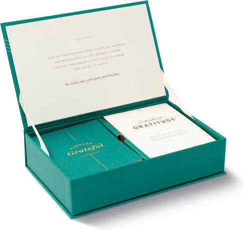 52 A Year of Gratitude Card Kit by Compendium - A Gratitude Note Card Kit to Inspire Weeks of Giving Thanks